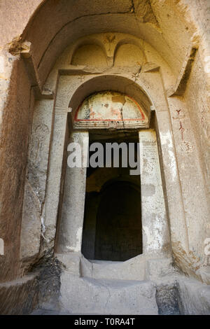 Photos et images d'Komurlu intérieur de l'Église, 9e siècle, le monastère Vadisi Vallée, anastır «Vadisi", de la vallée d'Ihlara, Guzelyurt Aksaray , Banque D'Images