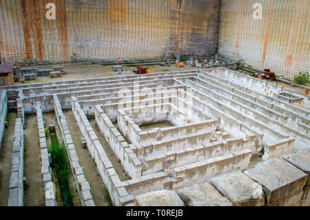 Lithica découverte. Jardin incroyable. Minorque. Espagne Banque D'Images