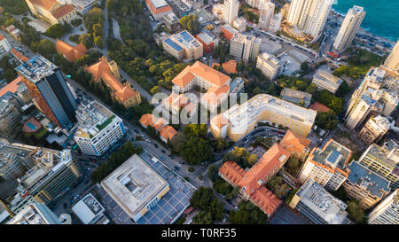 Université américaine de Beyrouth, Beyrouth, Beyrouth, Liban Banque D'Images