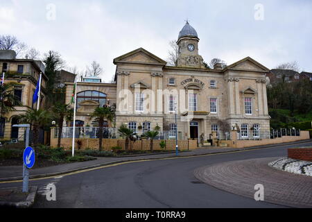 Le Custom House, Penarth, Vale of Glamorgan, Pays de Galles Banque D'Images