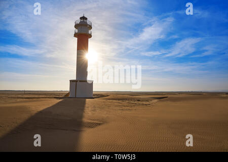 Delta de l'Ebre Ebre plage Punta del Fangar à Tarragone Costa Dorada Deltebre Banque D'Images