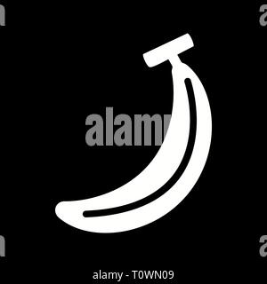 L'icône de Banana Illustration Banque D'Images