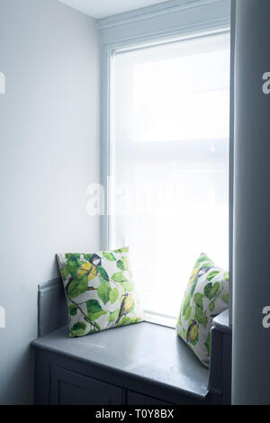 Photographie d'intérieur d'un couloir d'une maison géorgienne Banque D'Images