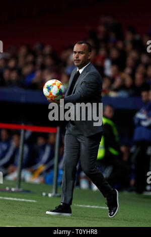 Madrid, Espagne. Mar 22, 2019. Football, match amical, l'Argentine - Venezuela, Wanda Metropolitano Stade : Venezuela's Rafael Dudamel. Credit : Gusatavo Ortiz/dpa/Alamy Live News Banque D'Images