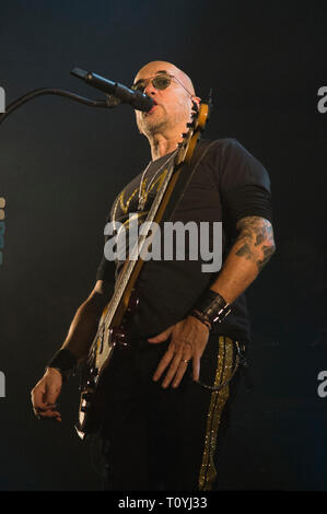 Compiègne, France. 22 Mar 2019. Pascal Obispo, vivre à Compiegne, France ; 22 mars 2019 Credit : Xavier Rockatansky/Alamy Live News Banque D'Images