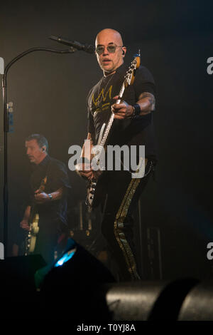 Compiègne, France. 22 Mar 2019. Pascal Obispo, vivre à Compiegne, France ; 22 mars 2019 Credit : Xavier Rockatansky/Alamy Live News Banque D'Images