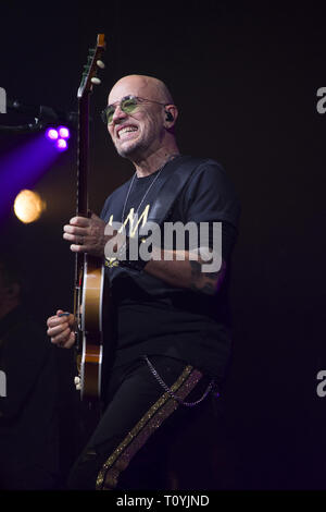 Compiègne, France. 22 Mar 2019. Pascal Obispo, vivre à Compiegne, France ; 22 mars 2019 Credit : Xavier Rockatansky/Alamy Live News Banque D'Images