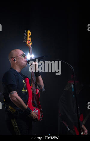 Compiègne, France. 22 Mar 2019. Pascal Obispo, vivre à Compiegne, France ; 22 mars 2019 Credit : Xavier Rockatansky/Alamy Live News Banque D'Images