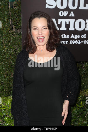 Los Angeles, CA, USA. 22 Mar 2019. Fran Drescher, arrive pour le vaste musée célèbre l'ouverture de l'âme d'une nation : l'art à l'ère de l'énergie noire de l'Art 1963-1983 Exposition au large le 22 mars 2019 à Los Angeles. Credit : Faye Sadou/MediaPunch MediaPunch Crédit : Inc/Alamy Live News Banque D'Images