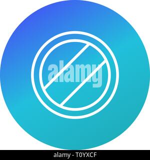 Illustration de la limite de vitesse l'icône nationale s'applique Banque D'Images