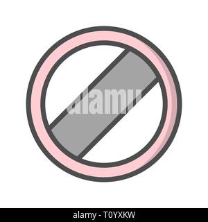 Illustration de la limite de vitesse l'icône nationale s'applique Banque D'Images