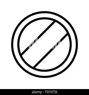 Illustration de la limite de vitesse l'icône nationale s'applique Banque D'Images