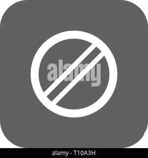 Illustration de la limite de vitesse l'icône nationale s'applique Banque D'Images