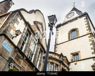 Tolbooth historique à South Queensferry Ville d'Edimbourg en Ecosse Banque D'Images