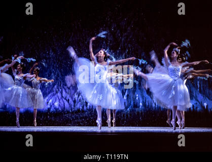 Ballet. Casse-noisette. Banque D'Images