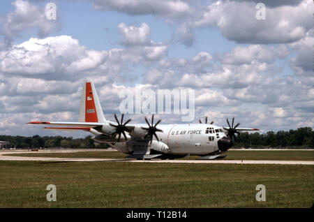 USAF United States Air Force LC-130H Hercules Lockheed Banque D'Images