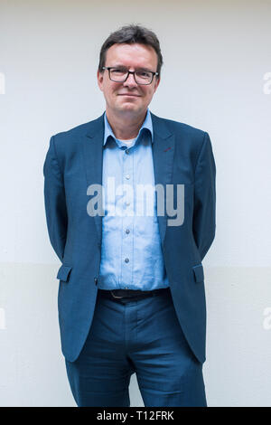 Portrait du chef de l'Université de Tilburg, Pays-Bas Banque D'Images