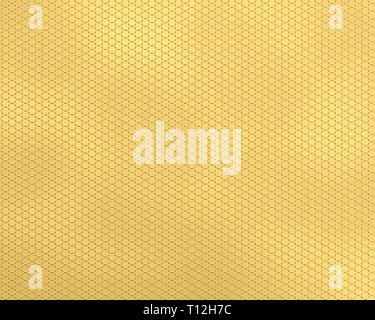 Le background d'une grille d'abeilles, jaune. Un facile, l'air, motif transparent géométrique pour la conception d'arrière-plan. Banque D'Images