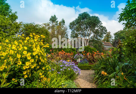 Et les jardins historiques Stapehill 4444444444444, il n'est plus ouvert au public. Banque D'Images