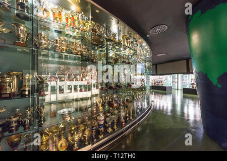 Visiter musée sportif FC. Lisboa, Portugal Banque D'Images