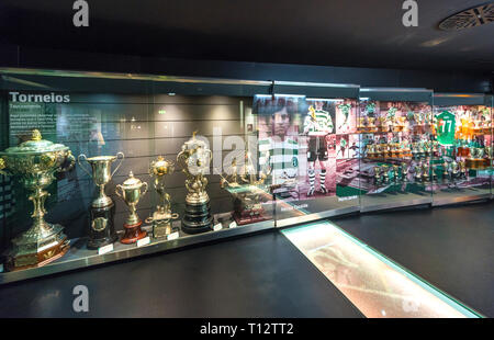 Visiter musée sportif FC. Lisboa, Portugal Banque D'Images