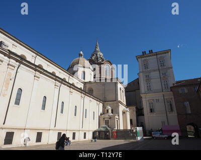 TURIN, ITALIE - circa 2019 MARS : Duomo di Torino sens Cathédrale de Turin Banque D'Images