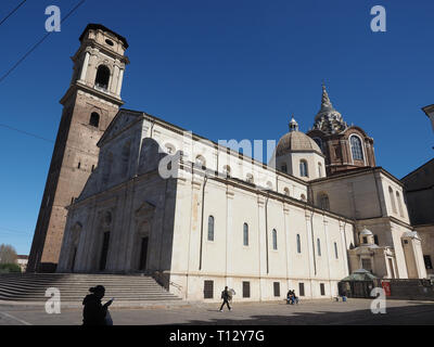 TURIN, ITALIE - circa 2019 MARS : Duomo di Torino sens Cathédrale de Turin Banque D'Images