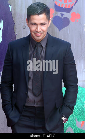 Aug 03, 2016 - Londres, Angleterre, Royaume-Uni - "suicide Squad" première européenne, l'Odéon, Leicester Square - La photo montre des arrivées : Jay Hernandez Banque D'Images