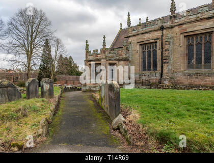 L'église Saint-Jean à Bromsgrove, Worcestershire, Angleterre. Banque D'Images