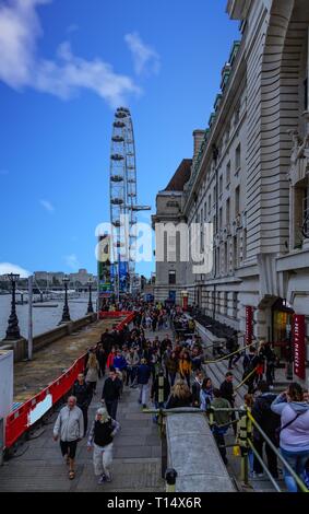 Londres, Royaume-Uni - 17 septembre 2016 : Londres est la capitale et la plus grande ville d'Angleterre et du Royaume-Uni. Londres est la ville la plus visitée au monde un Banque D'Images