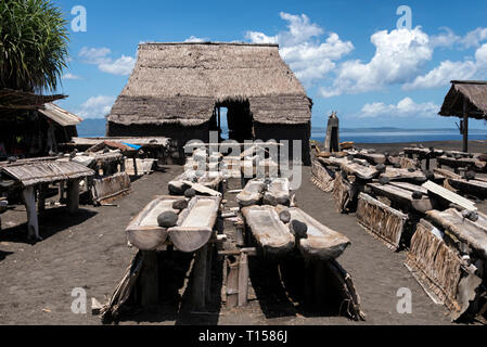 Ferme de sel Kusamba, Plage, Padangbai Bali, Indonésie Banque D'Images