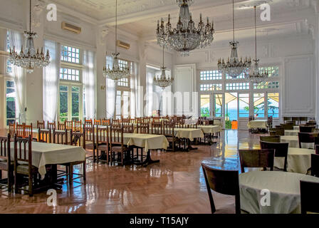 Istanbul, Turquie, 23 juillet 2011 : Ataturk's Restaurant à Büyükada, Anadolu Kulubu, Îles des Princes d'Istanbul Banque D'Images