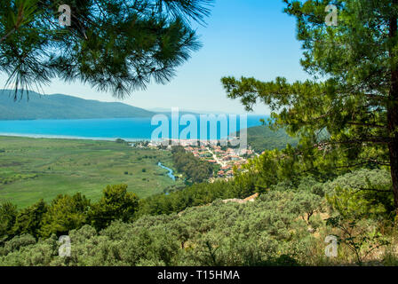 Mugla, Turquie,3 Juin 2012 : la baie de Gokova, Akyaka Banque D'Images