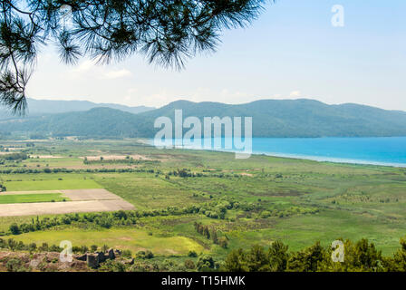 Mugla, Turquie,3 Juin 2012 : la baie de Gokova, Akyaka Banque D'Images