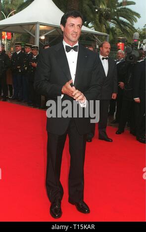 CANNES, FR. 11 mai 1997 : Sylvester Stallone en 1997, au Festival de Cannes. Banque D'Images