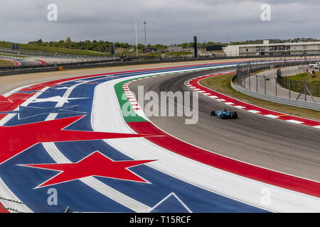 Austin, Texas, États-Unis. Mar 23, 2019. MAX CHILTON (59) de l'Angleterre passe par les tours au cours de la pratique pour l'Indycar classique au Circuit Of The Americas à Austin, Texas. (Crédit Image : © Walter G Arce Sr Asp Inc/ASP) Banque D'Images