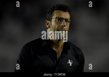 RJ - Rio de Janeiro - 03/23/2019 - 2019, Vasco x Bangu -Alberto Valentim Vasco techniques pendant le match contre Bangu à Sao Januario Stadium pour le championnat Carioca en 2019. Photo : Thiago Ribeiro / AGIF Banque D'Images