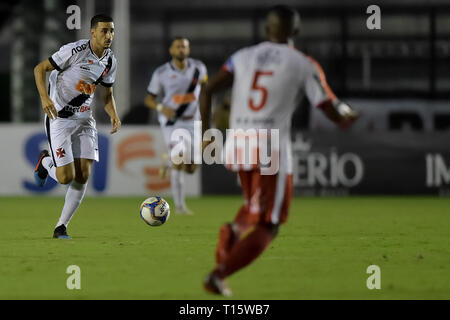 RJ - Rio de Janeiro - 03/23/2019 - 2019, Vasco x Bangu -Thiago Galhardo Vasco joueur pendant un match contre Bangu au Sao Januario Stadium pour le championnat Carioca en 2019. Photo : Thiago Ribeiro / AGIF Banque D'Images