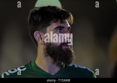 RJ - Rio de Janeiro - 03/23/2019 - 2019, Vasco x Bangu - Fernando Miguel Vasco joueur pendant un match contre Bangu au Sao Januario Stadium pour le championnat Carioca en 2019. Photo : Thiago Ribeiro / AGIF Banque D'Images