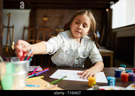 Cute Little Girl Banque D'Images