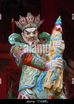 Kowloon, Hong Kong - Novembre 03, 2017 : statue dans le temple de Wong Tai Sin à Hong Kong, Chine. Banque D'Images