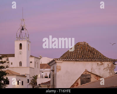 À l'Algarve Albufeira belles côtes du Portugal Banque D'Images