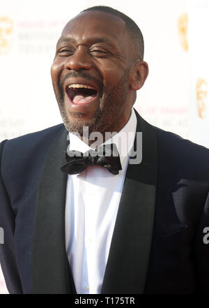 Mai 08, 2016 - Londres, Angleterre, Royaume-Uni - BAFTA TV Awards 2016, Royal Festival Hall - La photo montre des arrivées : Sir Lenny Henry Banque D'Images