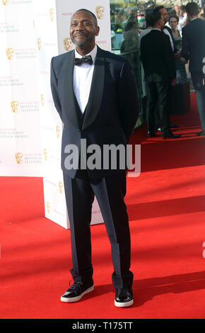 Mai 08, 2016 - Londres, Angleterre, Royaume-Uni - BAFTA TV Awards 2016, Royal Festival Hall - La photo montre des arrivées : Sir Lenny Henry Banque D'Images