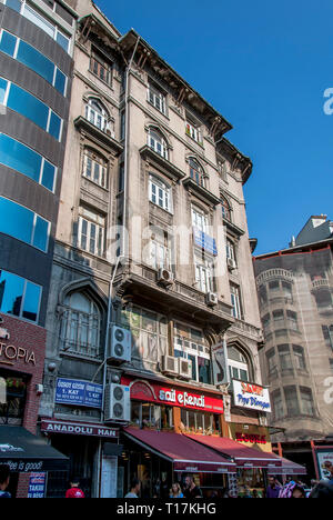 Istanbul, Turquie, 23 août 2018 : immeubles de Sirkeci Banque D'Images