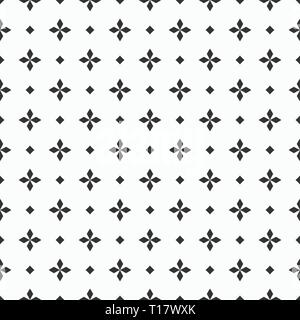 Résumé motif transparent. La texture élégante moderne. Répéter régulièrement des formes de diamants, des losanges. Ornement floral stylisé. Quatre feuilles, fleurs. Vecteur. Illustration de Vecteur