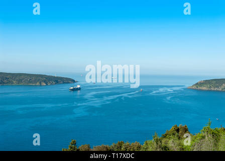 Istanbul, Turquie, 17 avril 2006, l'Anadolu Kavagi Bosphore : Banque D'Images