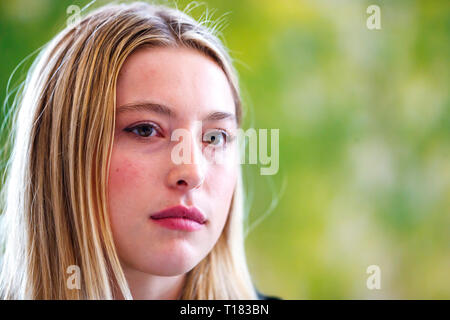 Braunschweig, Allemagne. 24 mars, 2019. Loewen Classics Braunschweig. Emploi Eve (USA) au cours de la conférence de presse à Loewen classiques. Braunschweig, Allemagne. 3/24/19 © Tomas/Holcbecher Alamy Live News Banque D'Images