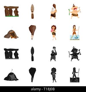 Flèche,pierre,homme,enfant,cave,trique,femme,,monolithe,lance,vierge,préhistoriques,armes,neandertal mégalithe,viande,guerrier,homosapiens,doux,outils,feu,jambon,les poissons,OUTIL,bone,la,technologie,logement,alimentaire,hammer,stoneage grass,évolution,préhistoire sapiens,développement,âge,primitive,archéologie,survie,histoire,,set,icône,,illustration,collection,isolé,design,graphisme,élément vecteur vecteurs,signer , Illustration de Vecteur