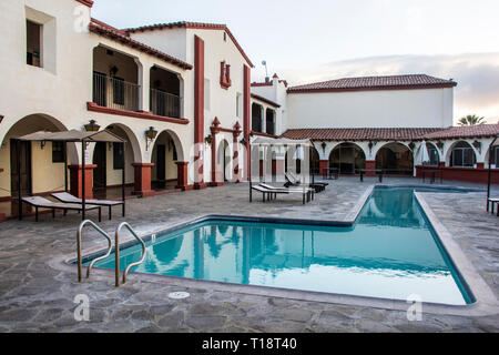 Hôtel Mission Santa Isabelle, Ensenada, Mexique Banque D'Images